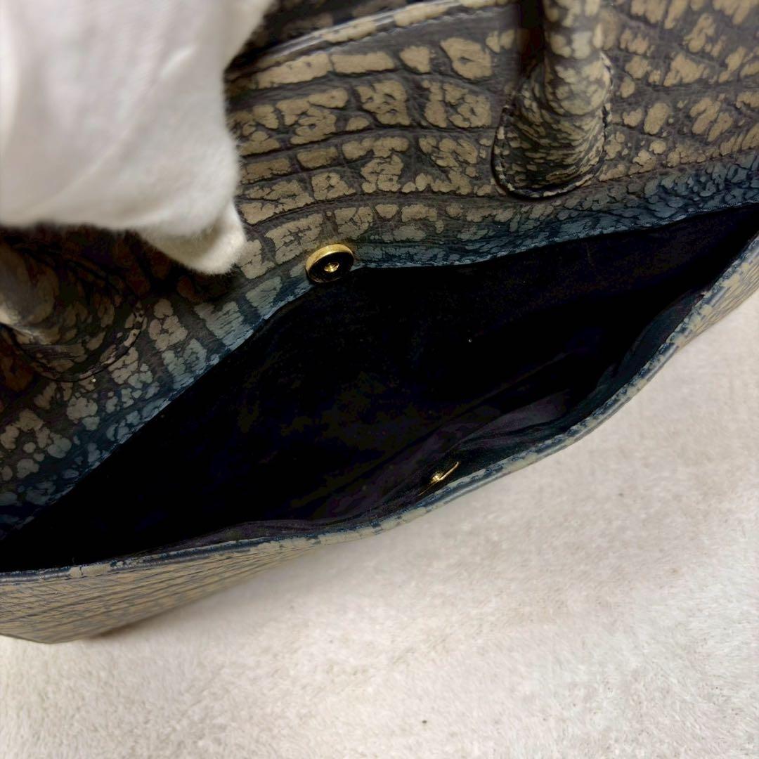 【極美品✨】アフリカンアンテロープ　ハンド　エキゾチックレザー　JRA カデナ