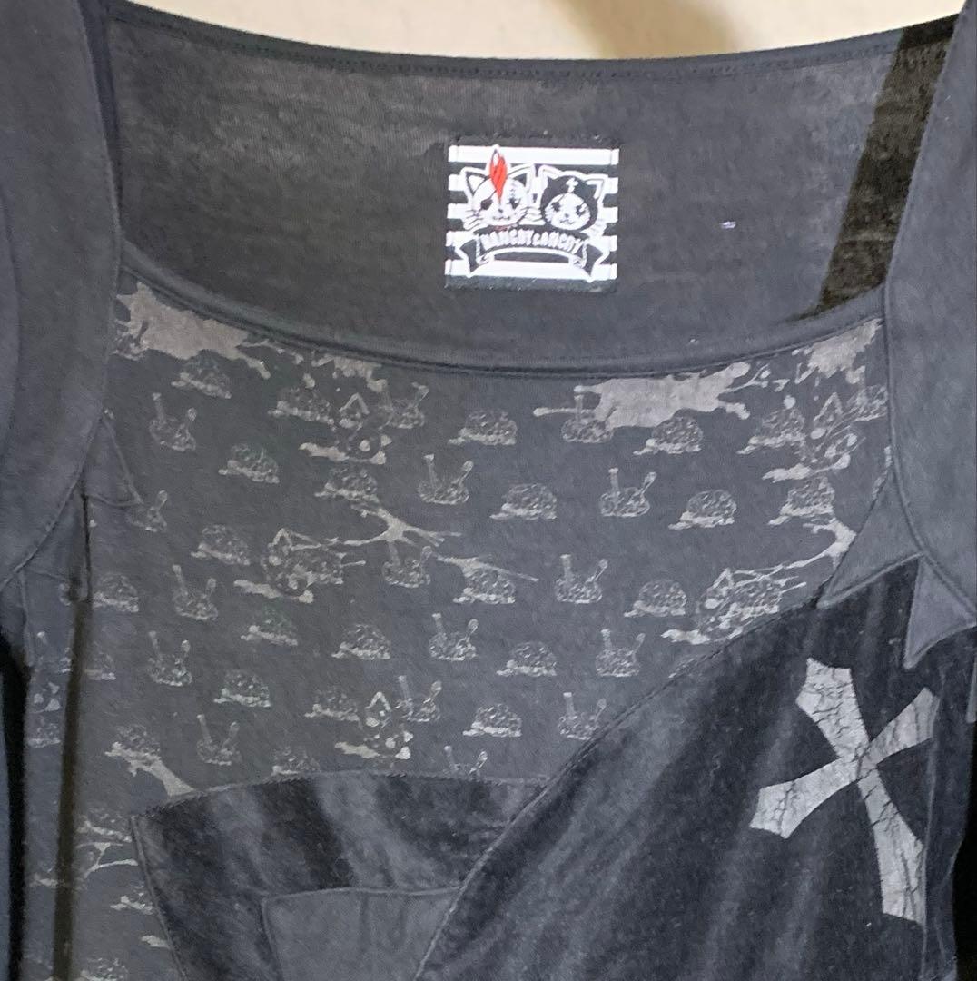 希少 HANGRY & ANGRY エイチナオト チュニック ワンピース Y2K