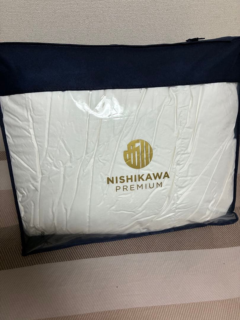 西川プレミアム　羽毛布団　NP7052 新品