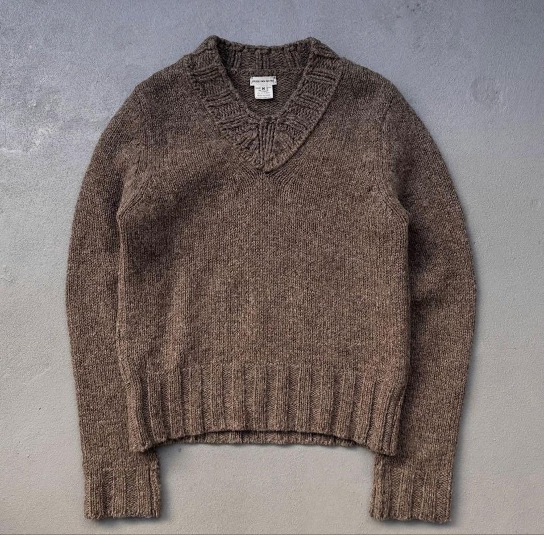 Dries Van Noten Vネック ニット M 美品 ウール　ドリス