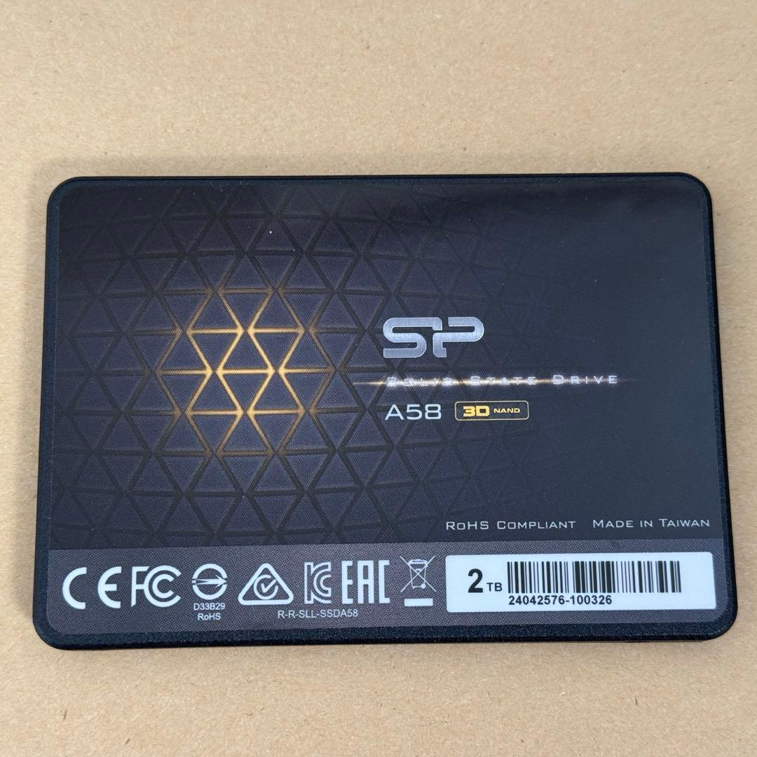 ロ*プ様 シリコンパワー 2TB SSD A58 X05 SP002TBSS3A