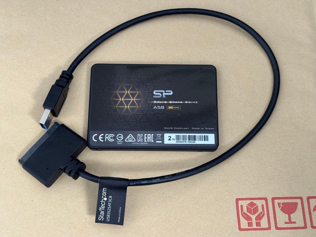 ロ*プ様 シリコンパワー 2TB SSD A58 X05 SP002TBSS3A