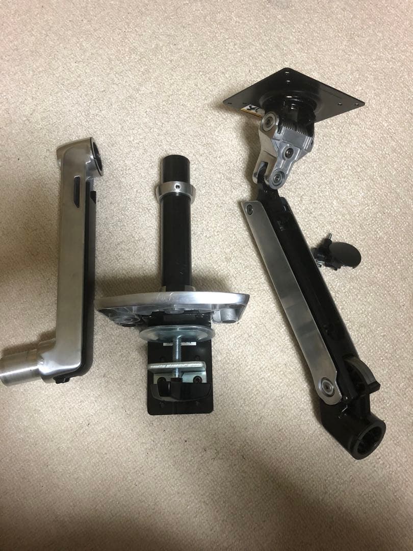 エルゴトロン LX モニターアーム　シルバー