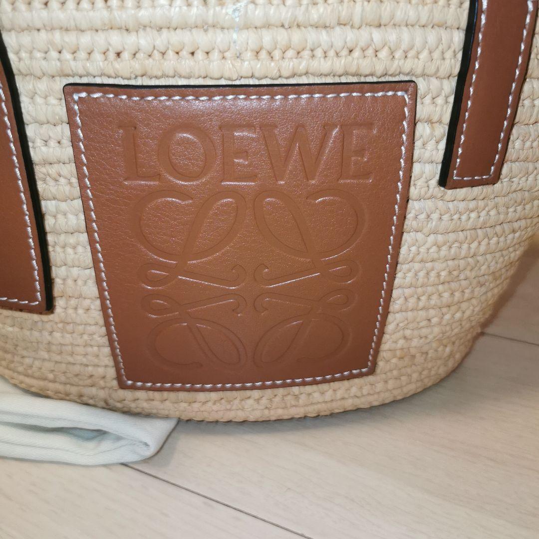 ロエベ　エレファントバスケット かごバッグ