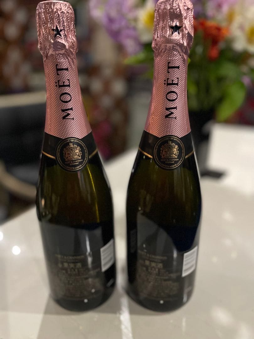 MOËT & CHANDON ロゼ・シャンパン 750ml 2本セット