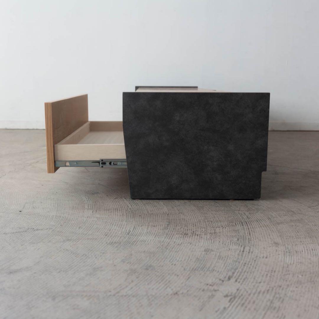 pupupu※プロフィールご一読ください 様　木製テレビ台 引き出し2つ付き