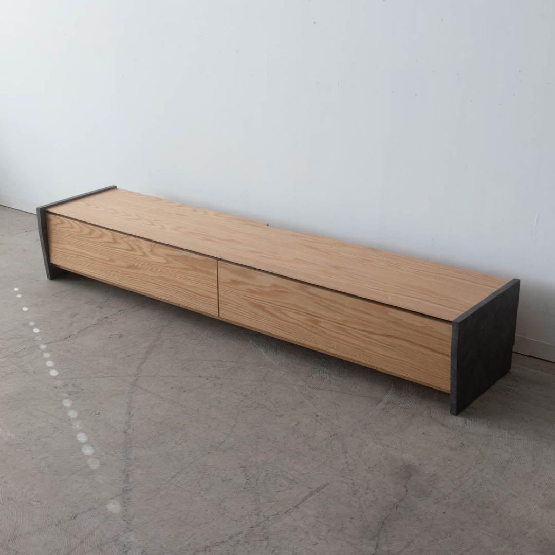 pupupu※プロフィールご一読ください 様　木製テレビ台 引き出し2つ付き