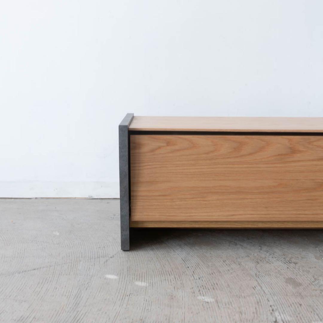 pupupu※プロフィールご一読ください 様　木製テレビ台 引き出し2つ付き