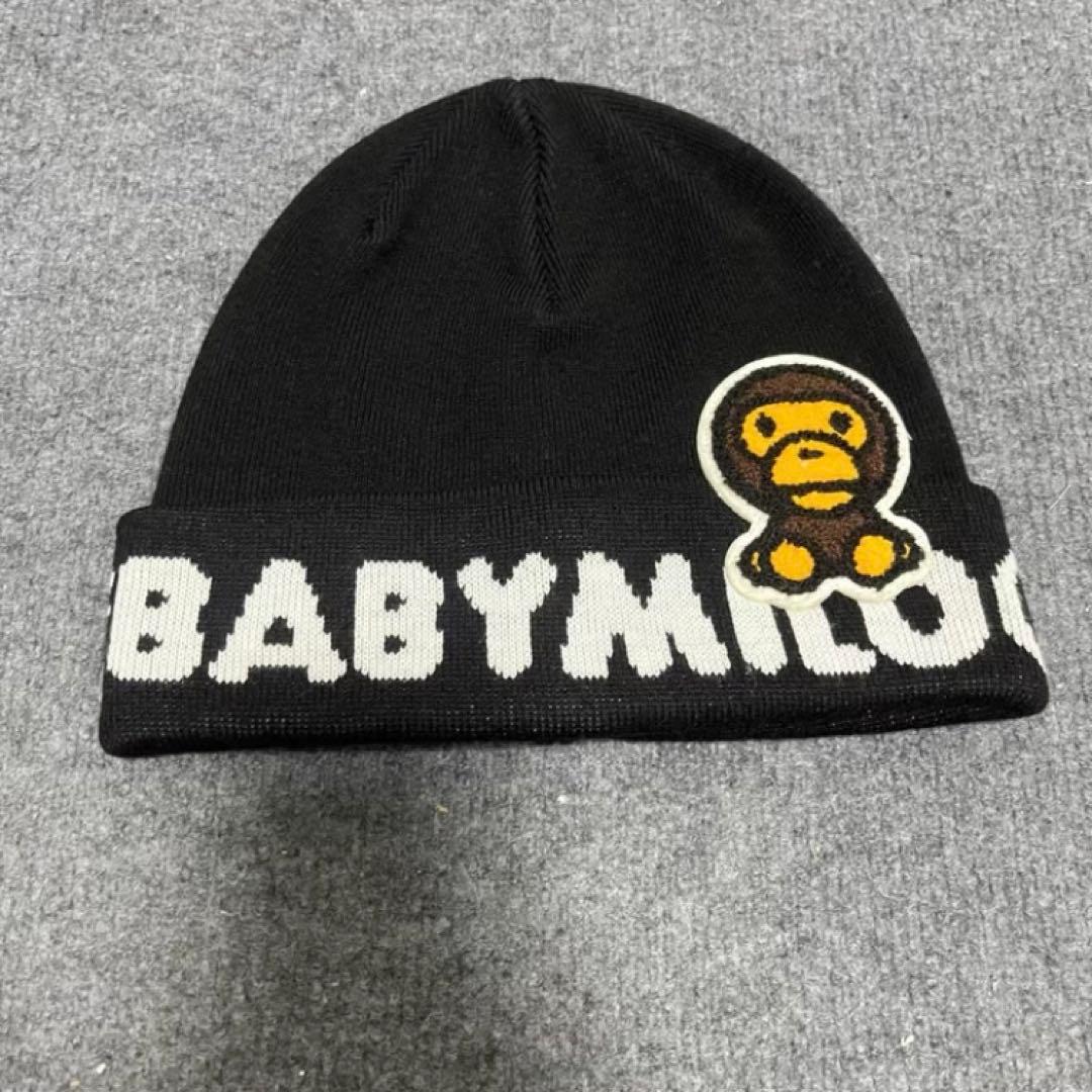 BAPE BABY MILO KNIT CAP ニット帽ビーニーキャップ