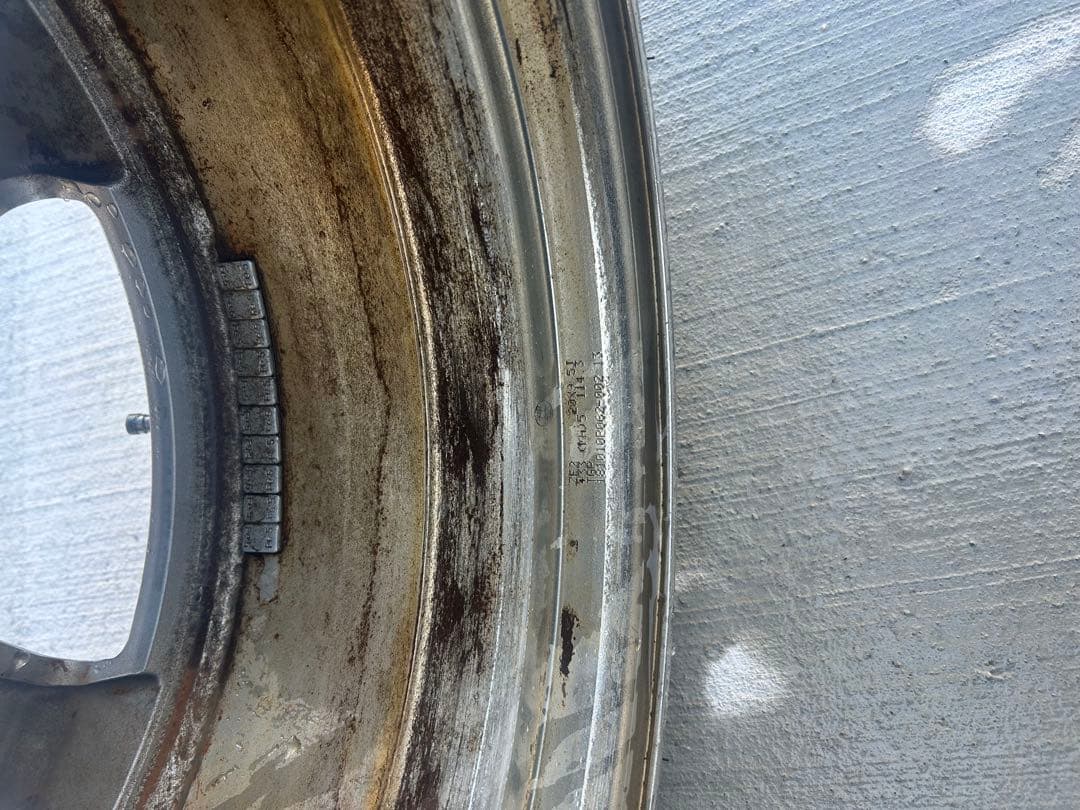 ワーク　ジースト２本　バリ溝タイヤ