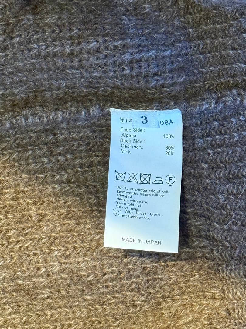 MAATEE&SONS 畔ひょっとこ起毛 JIP VEST