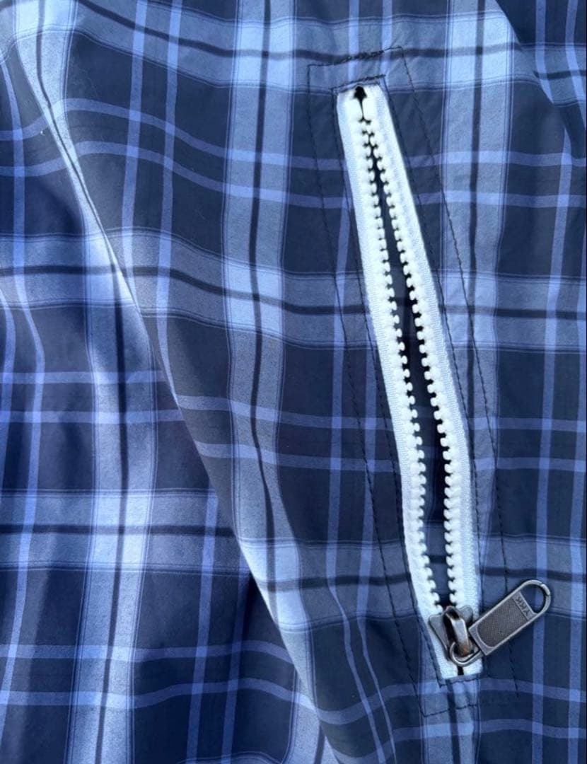 THE NORTH FACE チェック柄ナイロンジャケット