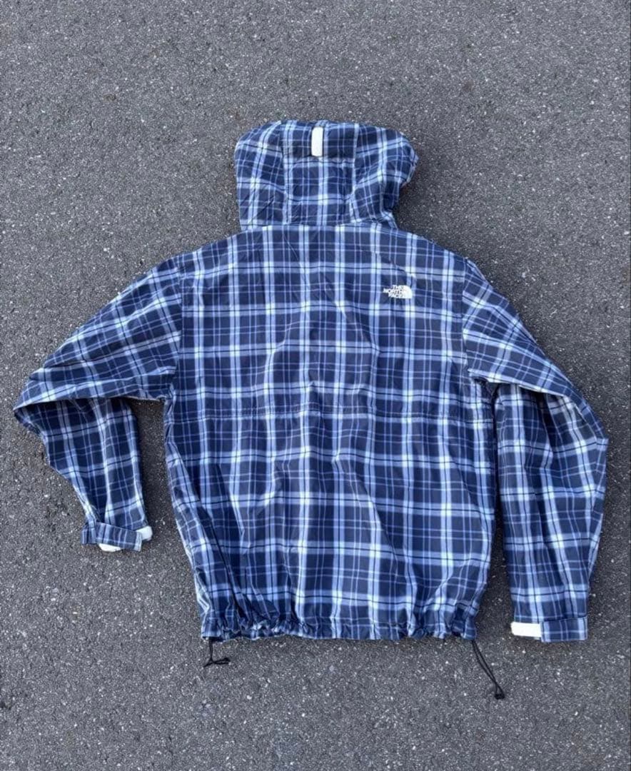 THE NORTH FACE チェック柄ナイロンジャケット