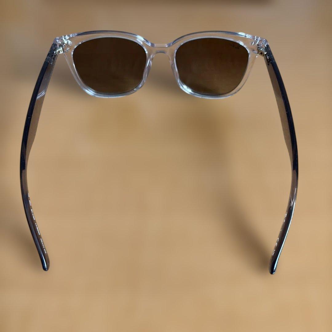 Ray-Ban クリアフレーム サングラス　レンズ グレー