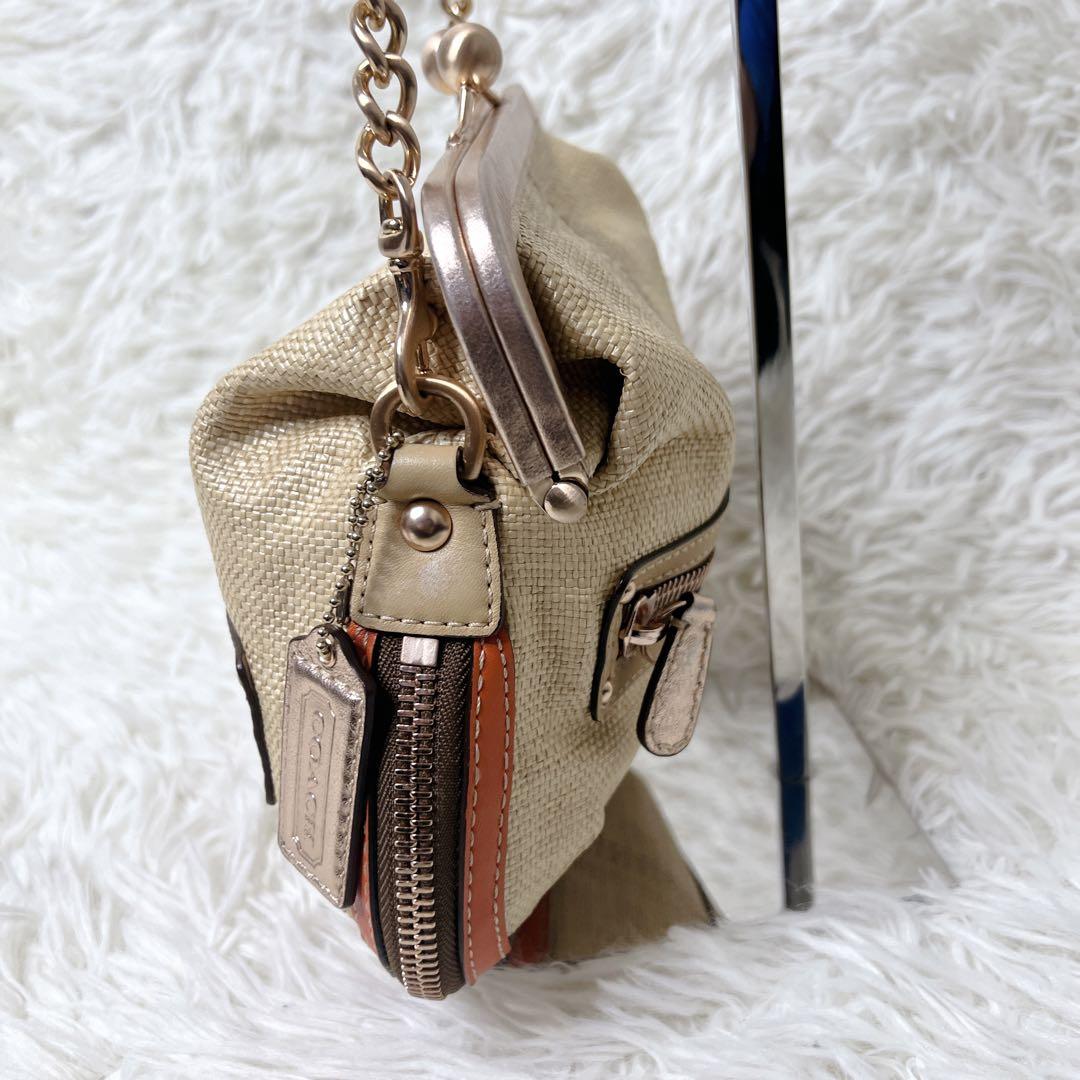 バッグ COACH Y2K Kisslock Chain Shoulder Purse