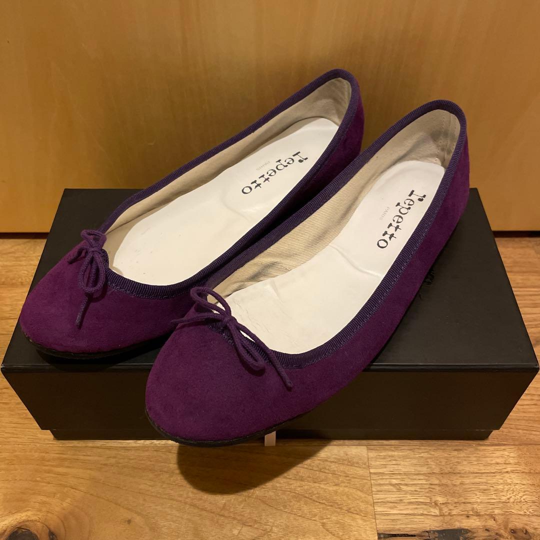 Lepetto レペット スエード バレエシューズ 38