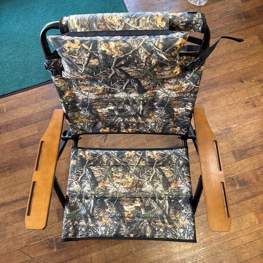 アッソブ　オリジナル カモ ローバーチェア　マルチクッション付