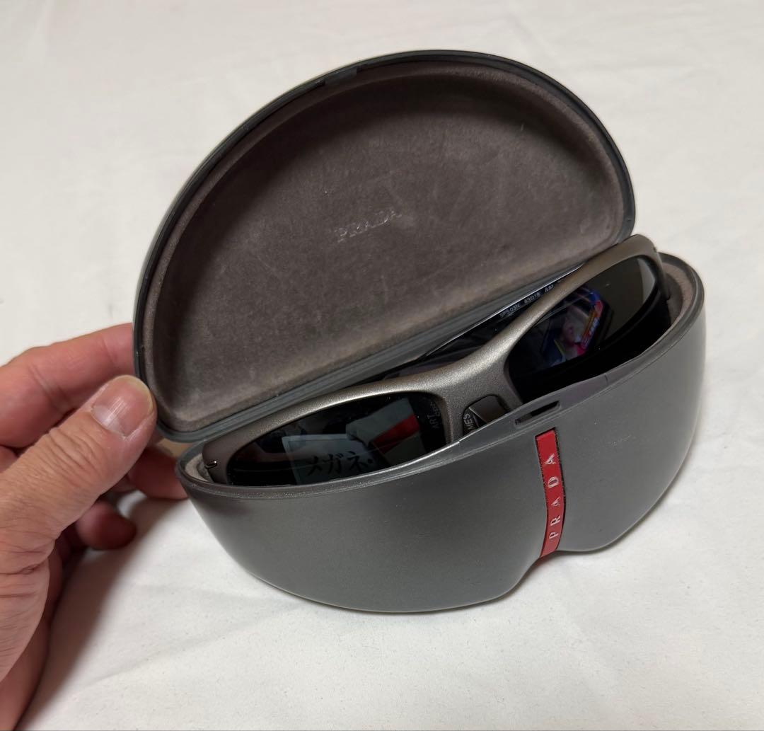 試着のみ PRADA サングラス 交換用レンズ付き