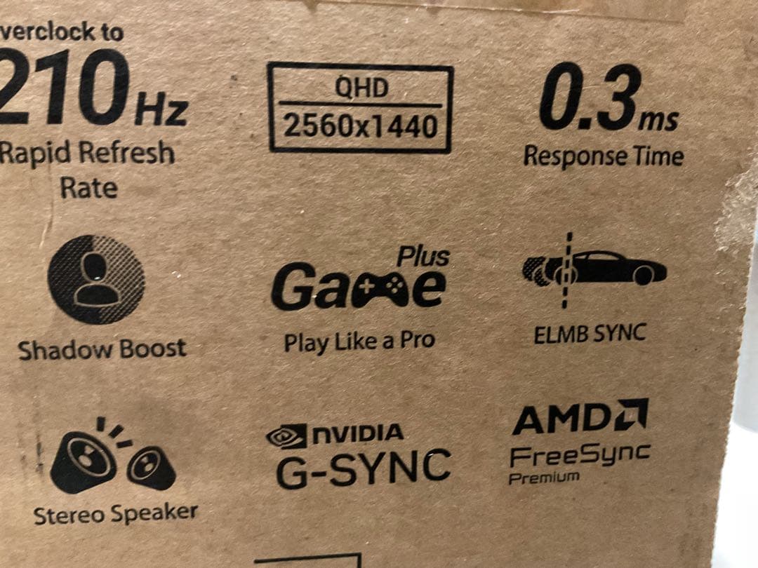 【連休特価】ASUS TUF Gaming VG27AQ5A 27インチ 未使用