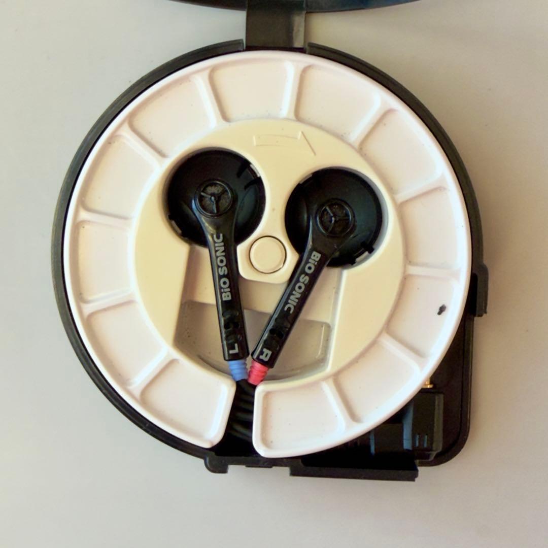 HB-76001 林原生物化学研究所 動作確認済み イヤホン付き ヘッドホン付き