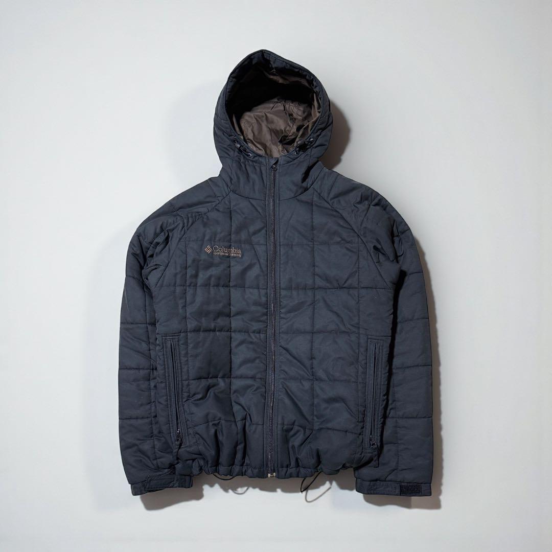 ジャケット・アウター Columbia hooded puffer jacket black s
