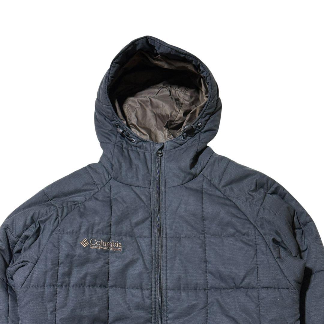 ジャケット・アウター Columbia hooded puffer jacket black s