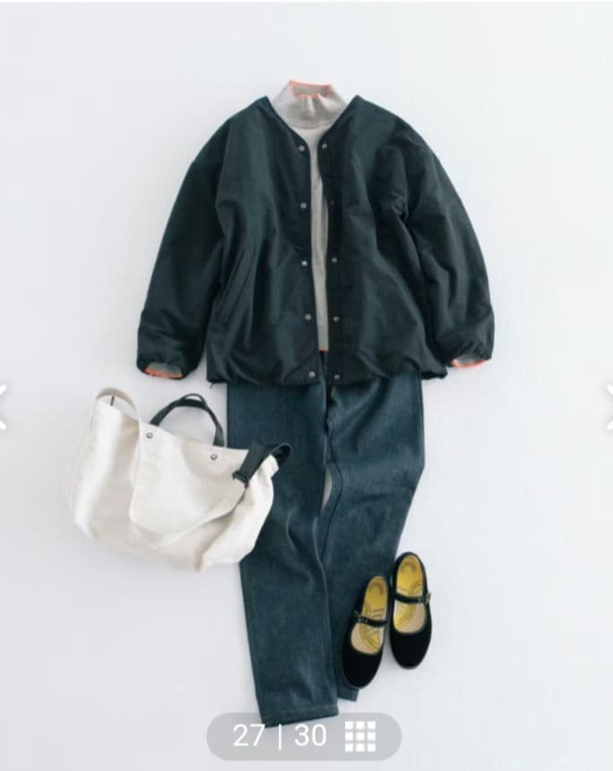 北欧暮らしの道具店 ふんわり軽くてあったかい 洗えるショート丈コート