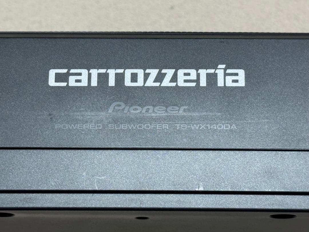 ことりcarrozzeria TS-WX140DA パワードサブウーファー