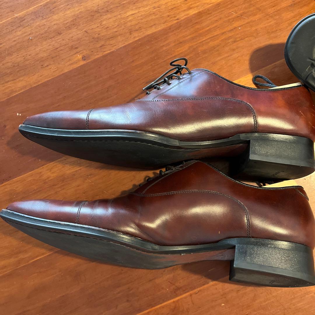 コールハーンのブラックローファーとREGALのドレスシューズ2足セット　26.5