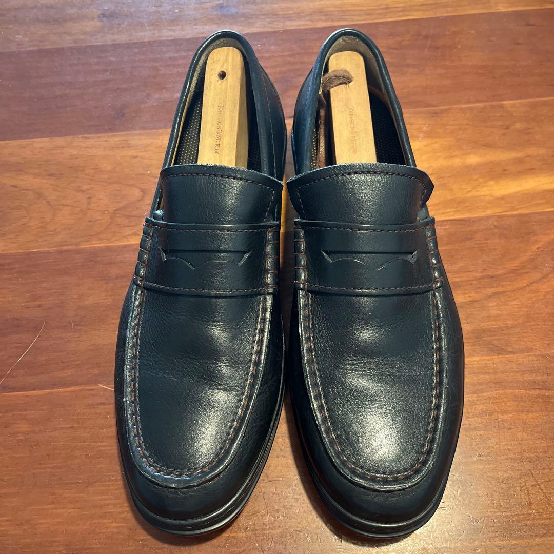 コールハーンのブラックローファーとREGALのドレスシューズ2足セット　26.5