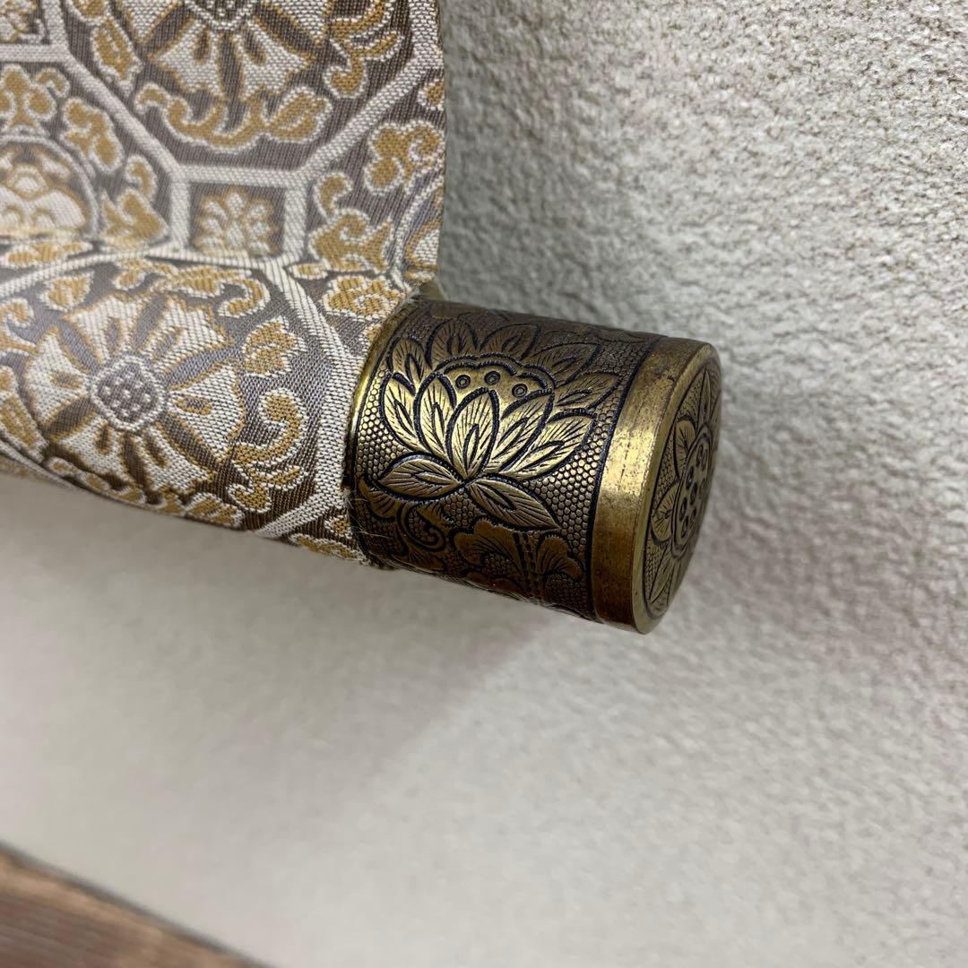 美品 掛け軸 黄梅院 小林太玄作 六字名号「南無阿弥陀仏」共箱 年中掛け