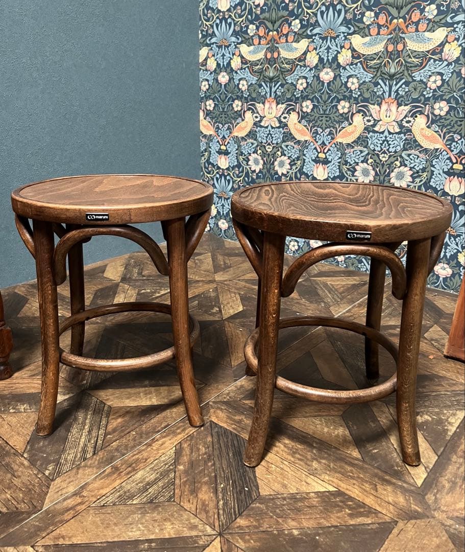マルニ ベントウッド スツール セット椅子 曲木 アンティーク インテリア