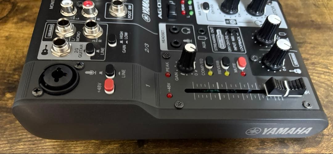 DTM・DAW YAMAHA AG03 MK2 BLACK