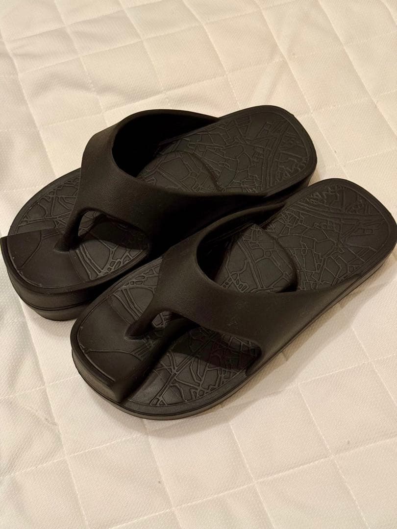 Racbaki ラクバキ イージーサンダルブラック S