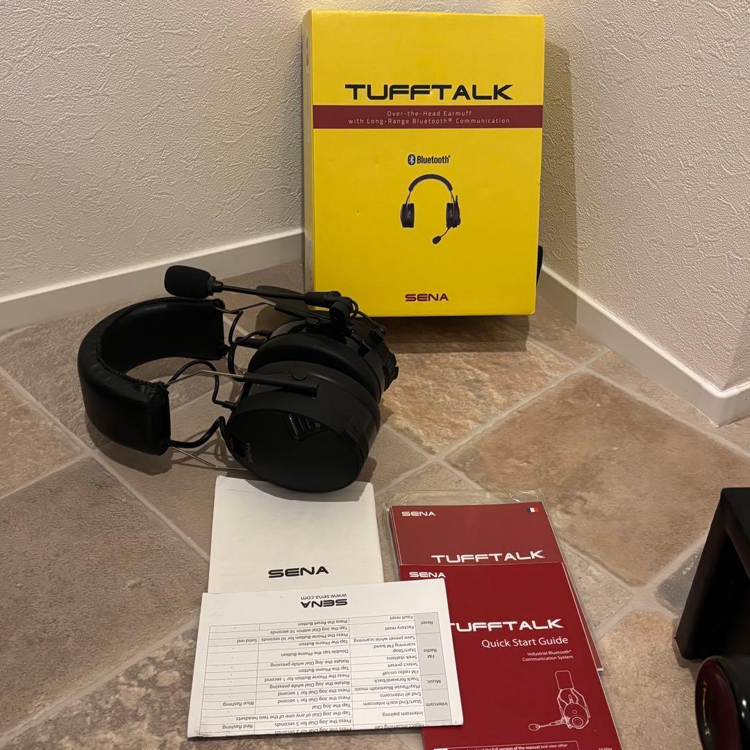 【美品】SENA TUFFTALK-01 インターコム通信 ヘッド ホンセット