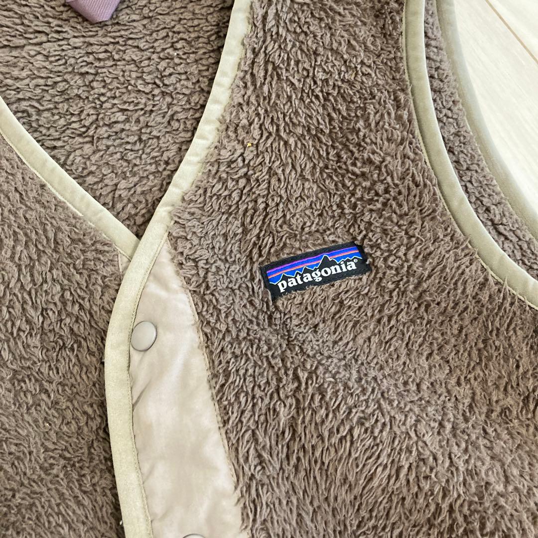 patagonia フリース ベスト XS ブラウン