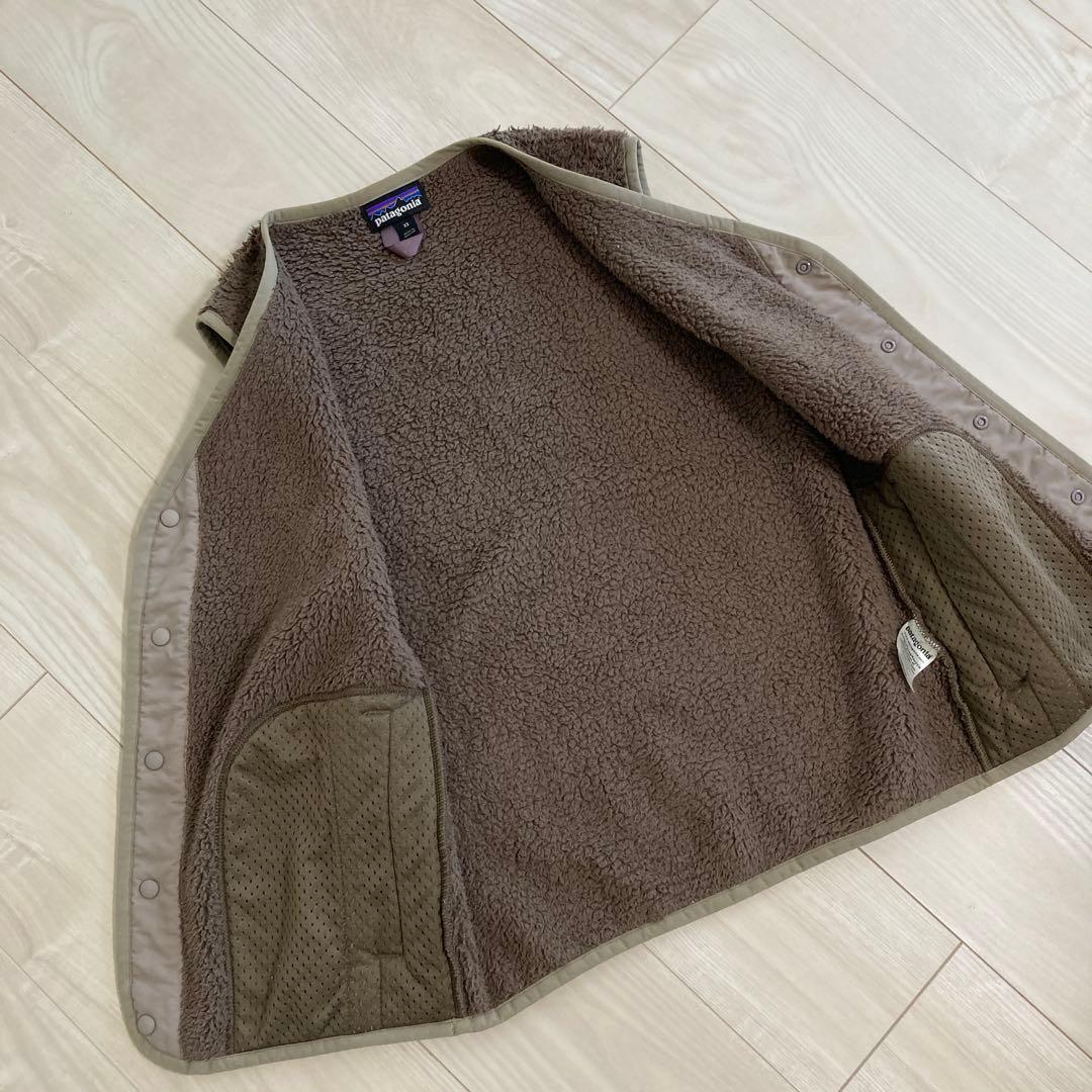 patagonia フリース ベスト XS ブラウン