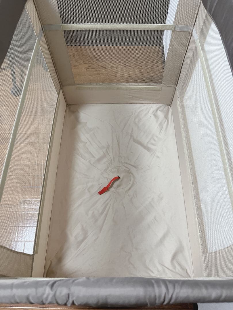 【極美品】アップリカ ココネルエアー ベビーベッド サークル 寝具 66047