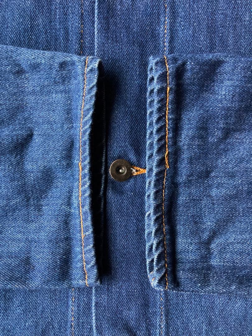 70s vintage prisoner denim jacket カバーオール