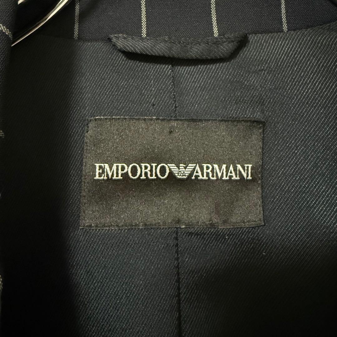 【美品】イタリア製 EMPORIO ARMANI ストライプジャケット