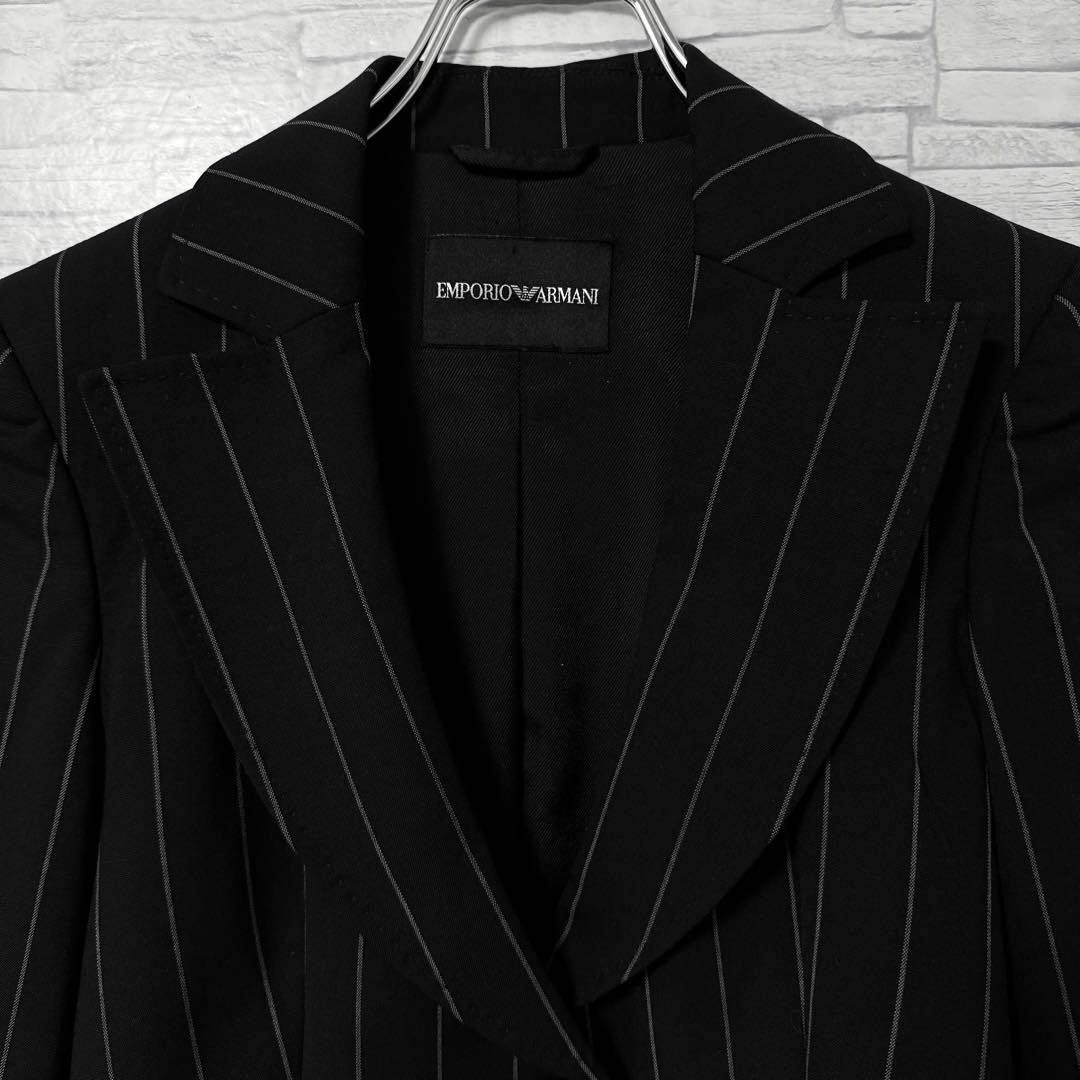 【美品】イタリア製 EMPORIO ARMANI ストライプジャケット