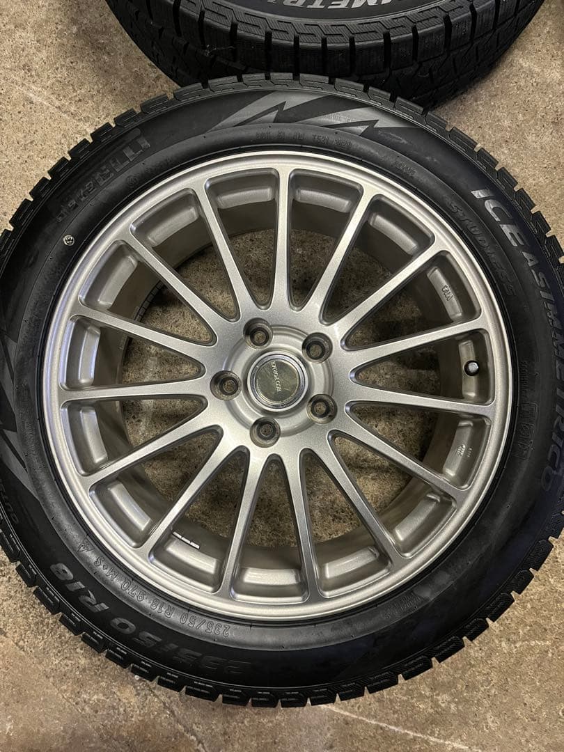 235/50R18PIRELLI スタッドレスタイヤ・ホイールセット