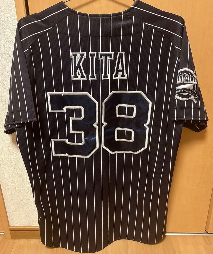 オリックスバファローズ　来田涼斗　2020年　サードユニフォーム　L