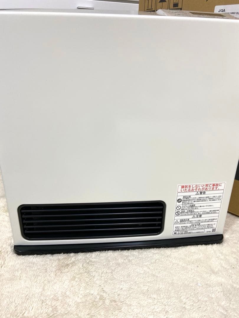 【新品未使用】ガスファンヒーター SRC-365E　プロパンガス ガスコード付