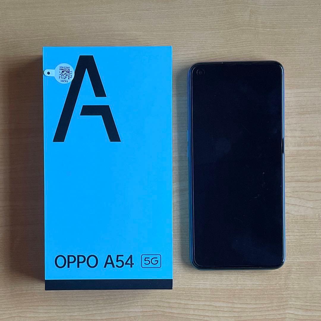 OPPO A54 5G OPG02 ファンタスティックパープル UQモバイル
