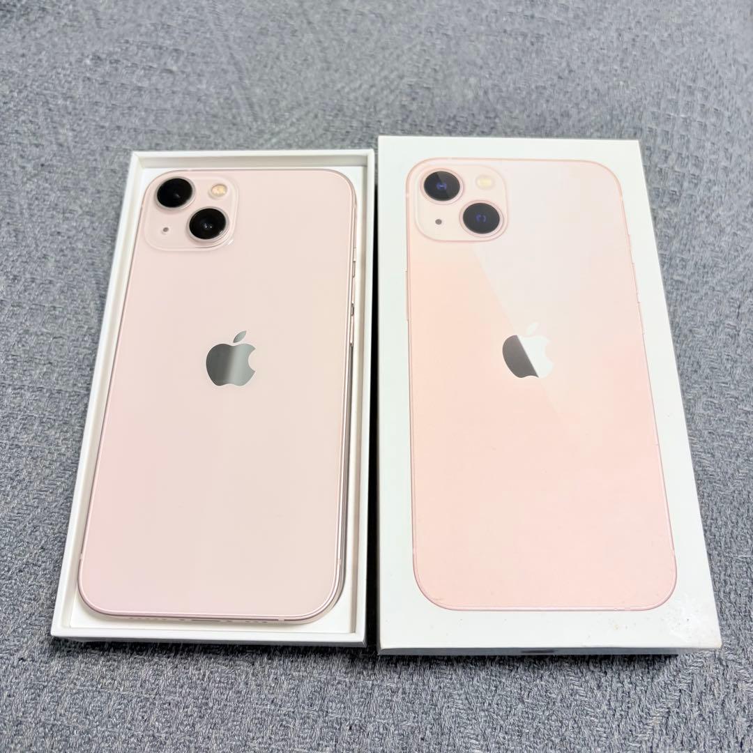 【外箱付】Apple iPhone13 128GB ピンク 本体