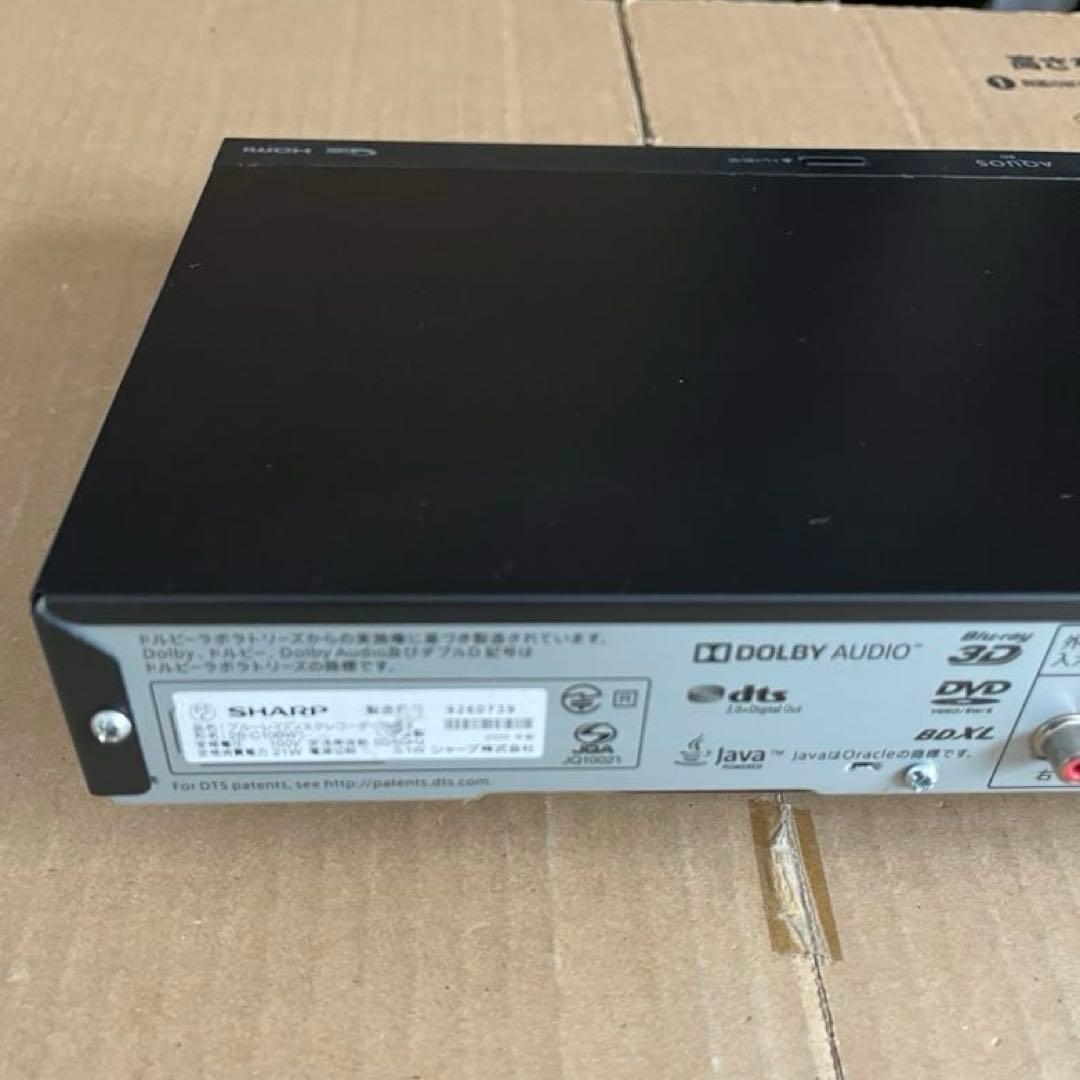SHARP AQUOS 2B-C10BW1 HDD＆ブルーレイレコーダー