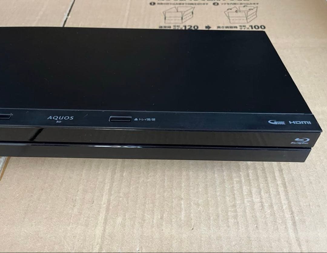 SHARP AQUOS 2B-C10BW1 HDD＆ブルーレイレコーダー