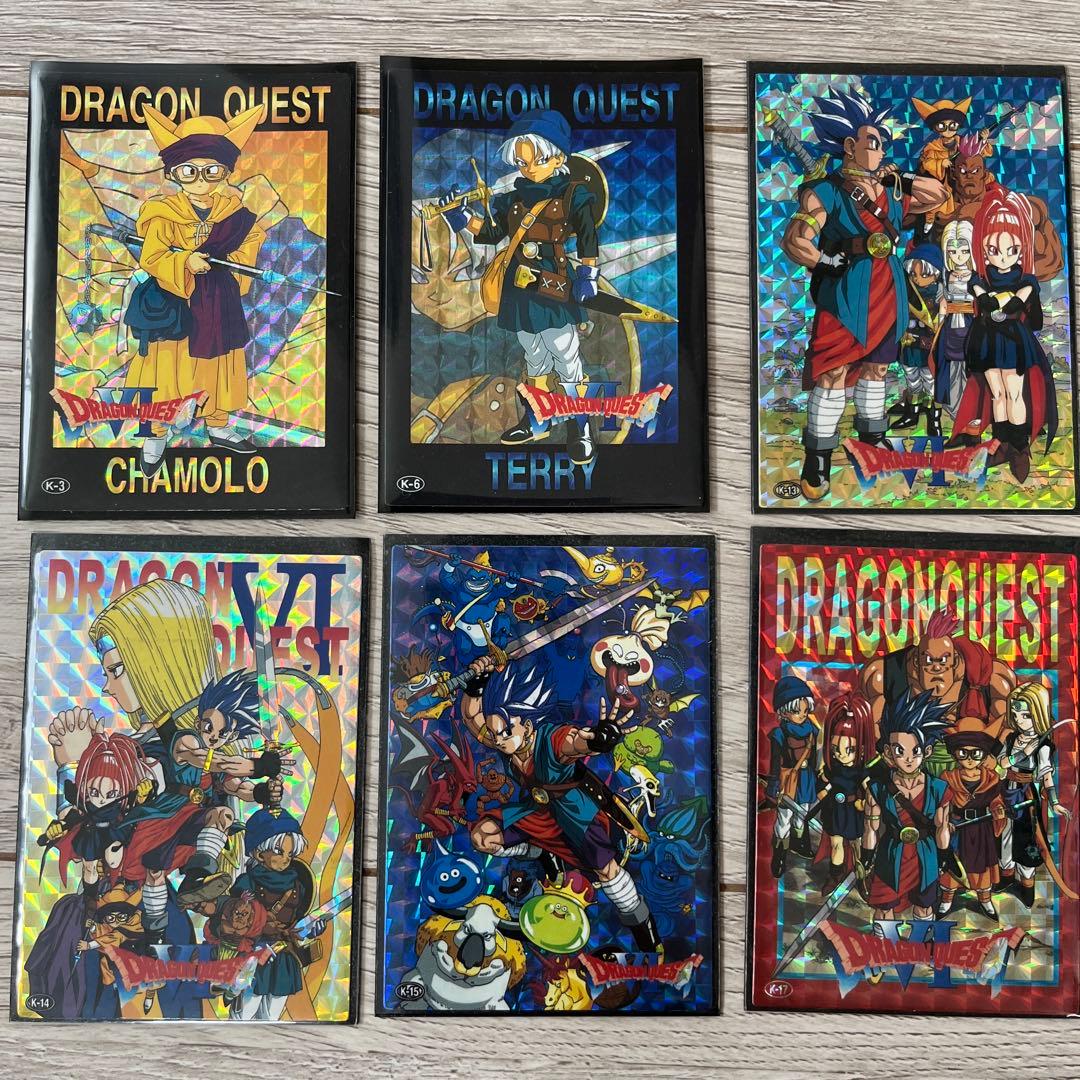 【希少】ドラゴンクエスト トレーディングカードセット　遊び方説明書付