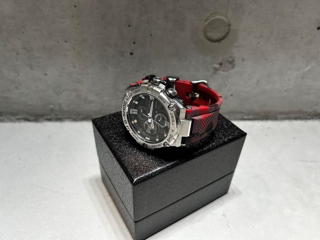 G-SHOCK CASIO G-STEEL GST-B100バンド交換済箱付き